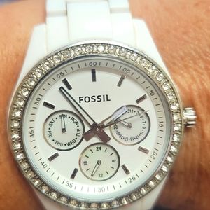 Fossil watch white